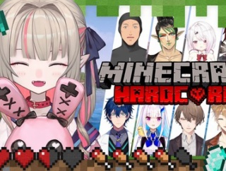 【にじさんじ】家族でマイクラハードコア忘年会「ヴィンセント家大集合だあっ！！！！！」【12/29(月)18:00】