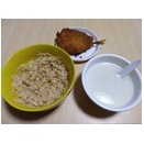 12月3日(水)の朝は虚無ガーリックライスとアジフライ