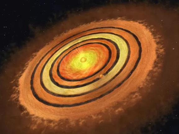 原始惑星系円盤の多重リングは惑星とダストの自己重力が形成…九大が解明！