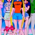 【画像】昔のアニメキャラ、脚が長すぎるｗｗｗ