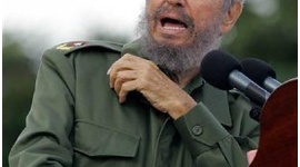 【速報】カストロ前議長が死去…キューバ