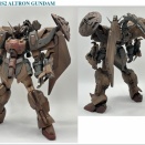 HG アルトロンガンダム サフ吹き完了(^_^)v
