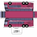 ペーパークラフト　三菱ふそう・エアロキング ハイウェイライナー　08モデル