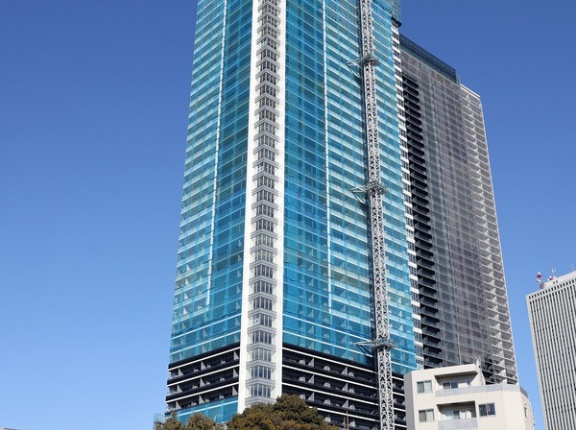 地上47階「プラウドタワー池袋」の建設状況！東池袋駅にペデストリアンデッキ直結分譲タワマン（2026.1.31）