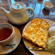 たつの　エッグトーストのモーニング♪《恋乃丸》