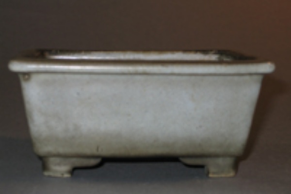 盆栽鉢 風香 外縁 長方鉢 釉薬 風香 八角鉢 【 22 A ―