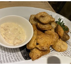 sasaya kitokitoでカルパッチョとホタルイカのアヒージョ