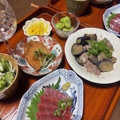 しっぽりばんご。