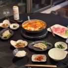 純豆腐鍋の夜ごはん