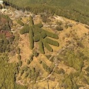 掛川にある　ナスカの地上絵