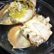 サンフランシスコカニ漁解禁 カニ味噌蒸し