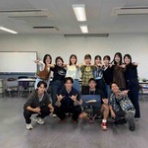 プールサイドの会話