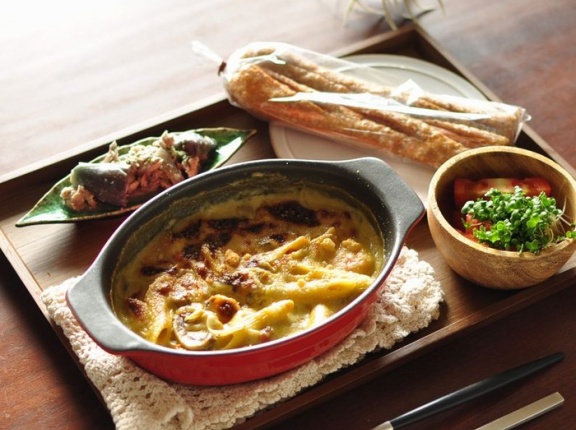 山へ行くのを楽しみにしているオット氏の話と土曜日の晩ごはんはアツアツグラタン