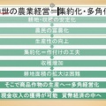 中世の農村を描いた絵図から、名主による農具や灌漑施設の改良が生産力の増大につながったことを読みとる