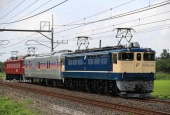『2019/7/24運転 EF65-1104+カヤ27-501+EF81-139黒磯試運転』の画像