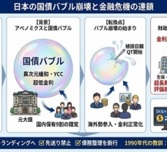 国債バブルの崩壊で何が起こるか