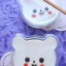 冷やすだけ簡単くまちゃん杏仁豆腐