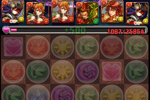 火パーティでパズドラ攻略