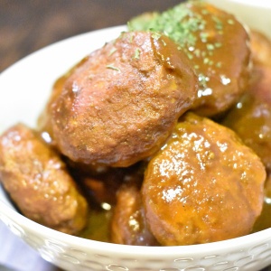 結構濃い♪鶏団子カレー