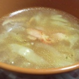 『キャベツとベーコンのスープ』の画像