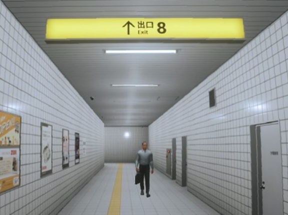 X民「A4出口に行きたいんだけど、この案内だと…どっちに行けばいいの？東京こわ」