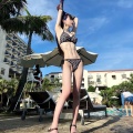 【画像】筋トレ女子の水着姿、えっちすぎて５．６万いいねｗｗｗｗｗ