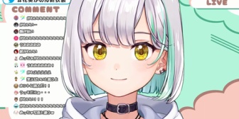 【VTuber】花奏かのんちゃんの新衣装が雰囲気変わって可愛い『パトラもよう見とる』