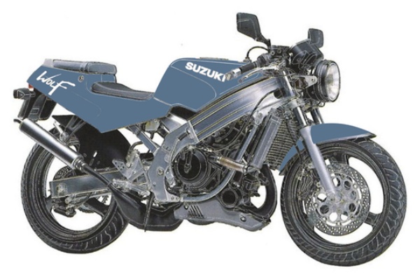 スズキ ウルフ250 レストアベース エンジン始動確認済み Yahoo!オークション - 「ウルフ250」(オートバイ車体)(オートバイ)の