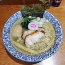 【らぁめん 生姜は文化。@巣鴨／味玉入 塩生姜らぁめん】
