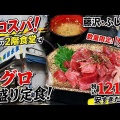 【神コスパ】藤沢の魚屋2階でマグロ山盛り定食！1210円でこれはヤバい【ふじやす】