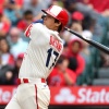 大谷翔平.287 18本 46打点 9盗塁 OPS.930