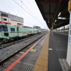 『JR四街道駅～レール削正車　2024/01/22』の画像