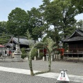 川原神社にて