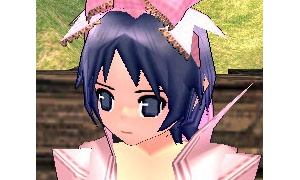 頭の内部にまで達する大きなリボン