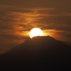 『ダイヤモンド富士（月出松公園②）　2020/03/01』の画像