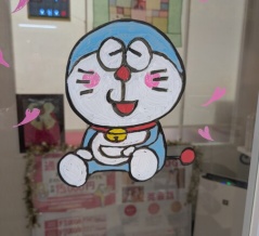 春ドラえもんイラスト