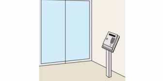 隣の部屋の住人の母親がずっと隣の部屋のドアの前で「開けて！開けて！」と叫び続けていてかなり騒がしかった。