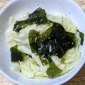 三陸産わかめのサラダや和え物