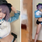美少女コスプレイヤー「水着を試着してみた！」ﾊﾟｼｬｯ → 足元にとんでもない物が映ってて話題にｗｗｗｗｗｗ