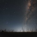 南米ブラジルからの星空