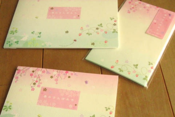 春柄の便箋 封筒 一筆箋発売です イラストレーター喜多村素子のブログ