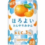『【期間限定】残暑に負けるな！「ほろよい〈ひんやりみかん〉」』の画像