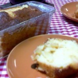 『手作りおやつ　リンゴバターケーキ』の画像