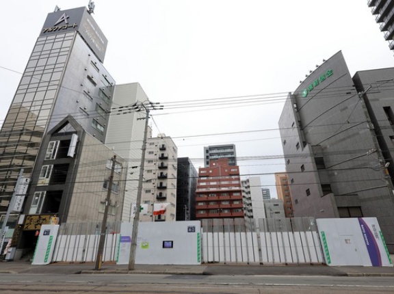 地上30階「(仮称)中央区南１条西７丁目プロジェクト新築工事」の建設状況！札幌都心部に大和ハウス工業のタワマン（2026.6.29）