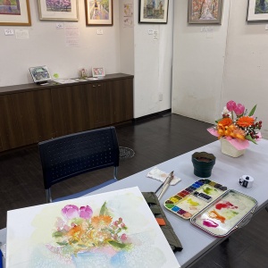 透明水彩画初心者こそ☆パレットの絵の具は「満タン」がおススメです