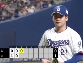 金丸夢斗　登板15 イニング95回 防御率2.65 QS率73.3%