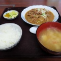 つるや食堂のもつ煮定食（邑楽郡邑楽町鶉）