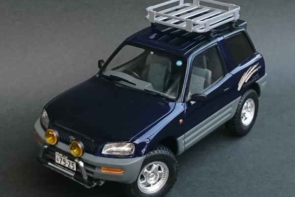 アオシマ1/24トヨタ RAV4 【制作中ご案内】 Amazon | 青島文化教材社 1/24 ザ・モデルカーシリーズ SP04