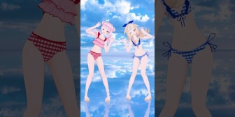 【VTuber】ヒメヒナの水着や！「お待たせしました∠(　˙-˙ )／！！！！！待望の○○着用フランケン👻❣️」
