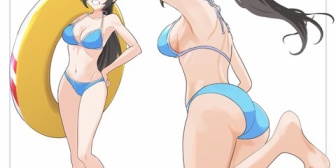 【VTuber】葵ちゃんの水着ファンアート